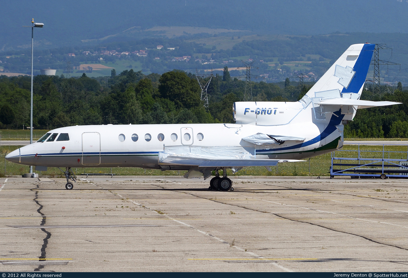 Photo of F-GMOT - Dassault Falcon 50 operated by Equaflight Service