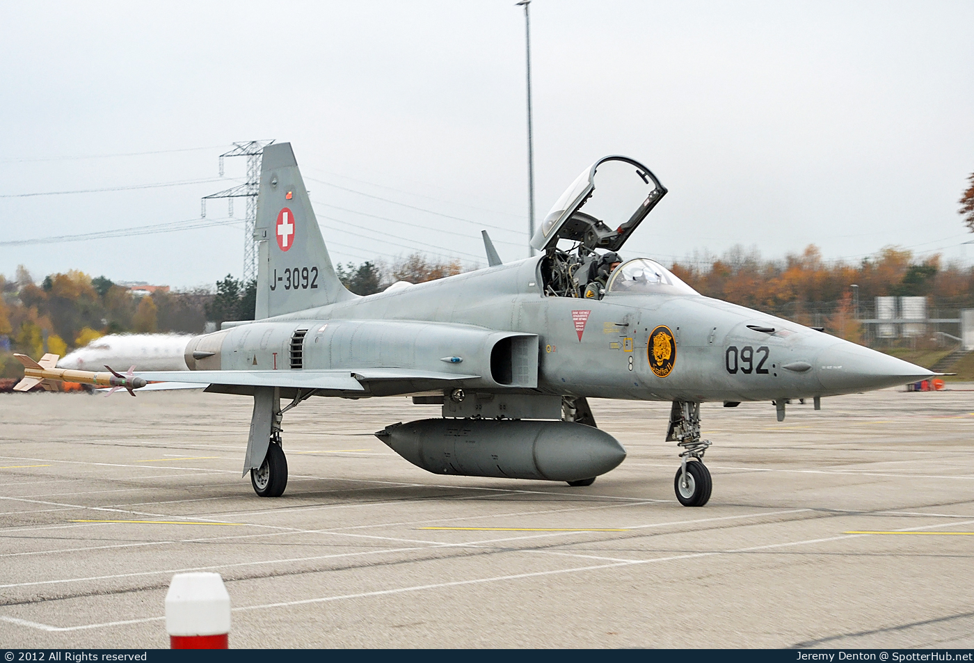 Photo of J-3092 - Northrop F-5E Tiger II operated by Swiss Air Force