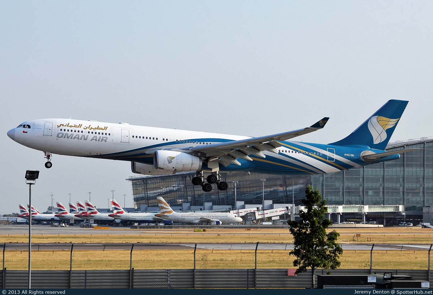 Photo of A4O-DD - Airbus A330-343 operated by Oman Air