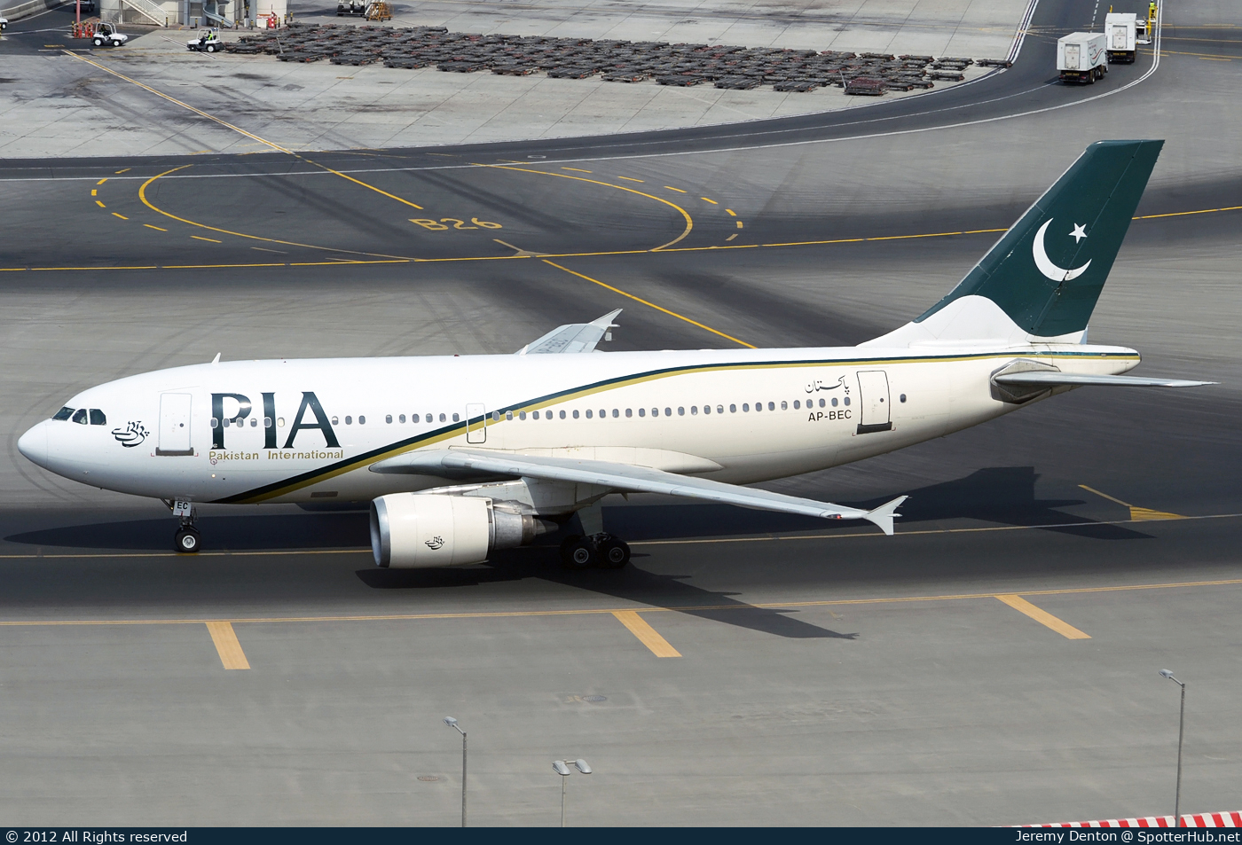 Photo of AP-BEC - Airbus A310-308 operated by PIA Pakistan International Airlines