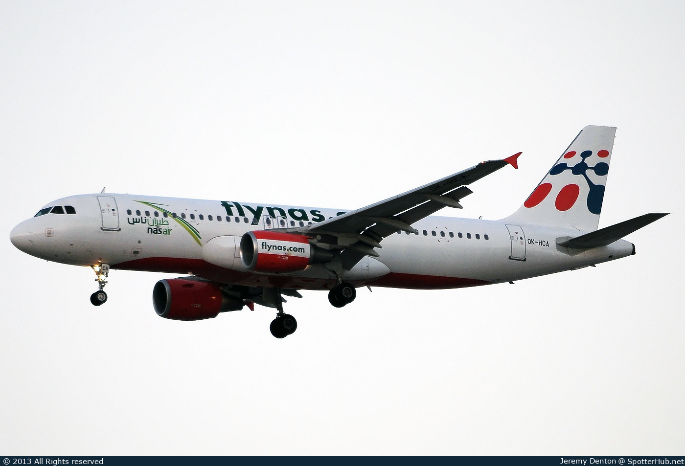 Photo of OK-HCA - Airbus A320-214 operated by Nas Air (opb Holidays Czech Airlines)