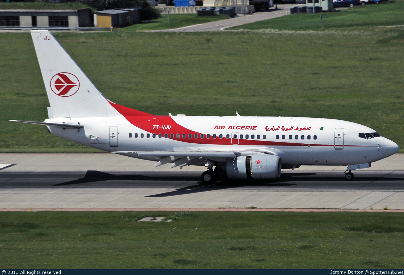 Photo of 7T-VJU - Boeing 737-6D6 operated by Air Algérie