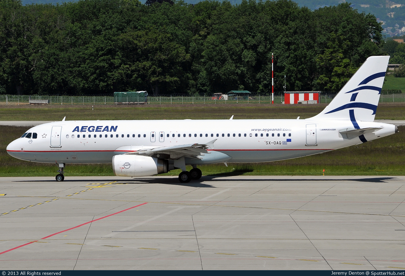 Photo of SX-OAQ - Airbus A320-232 operated by Aegean Airlines