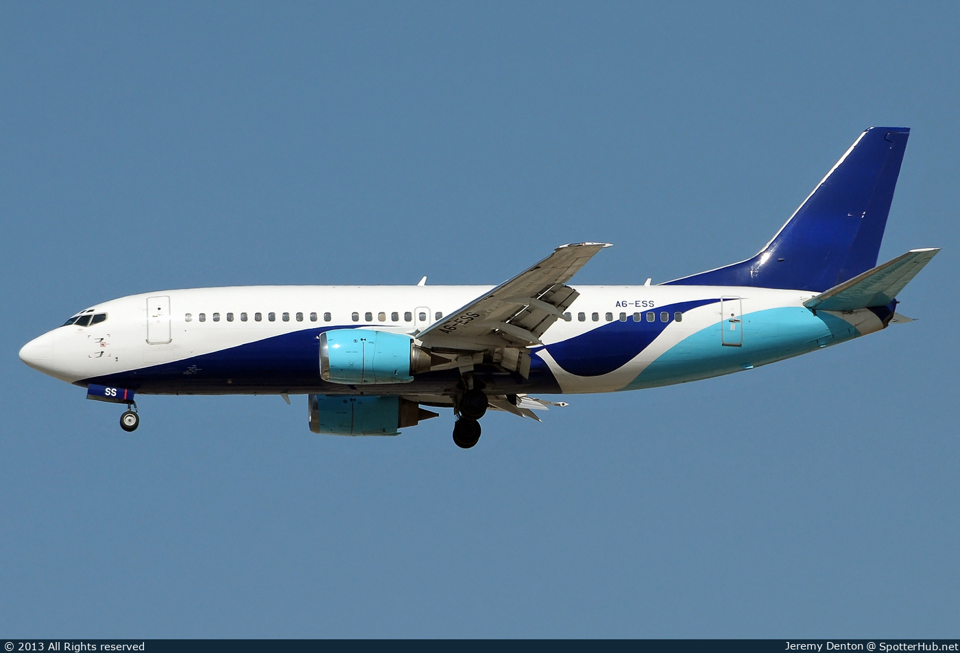 Photo of A6-ESS - Boeing 737-33A operated by Eastern SkyJets