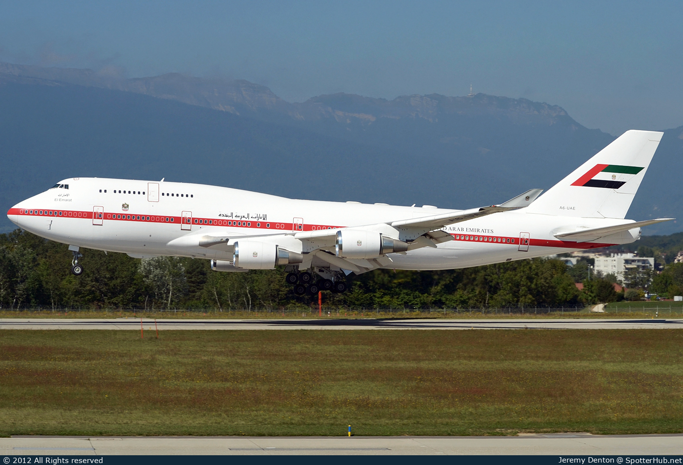 Photo of A6-UAE - Boeing 747-48E(M) operated by United Arab Emirates Presidential Flight