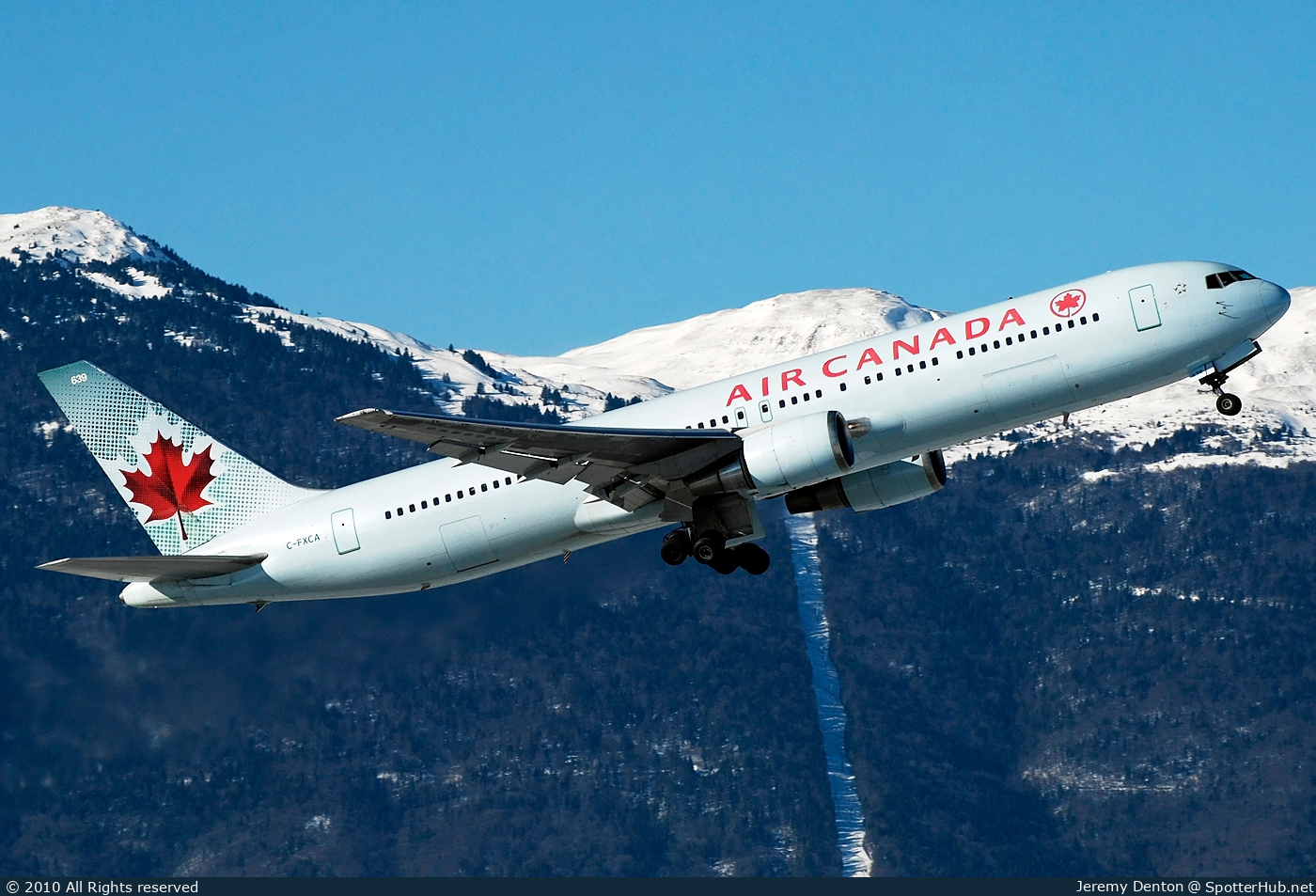Photo of C-FXCA - Boeing 767-375(ER) operated by Air Canada