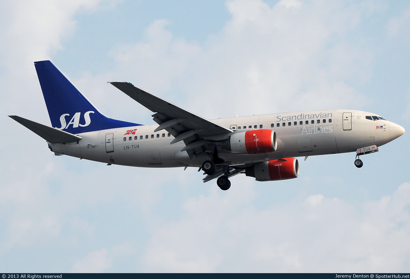 Photo of LN-TUA - Boeing 737-705 operated by SAS Scandinavian Airlines