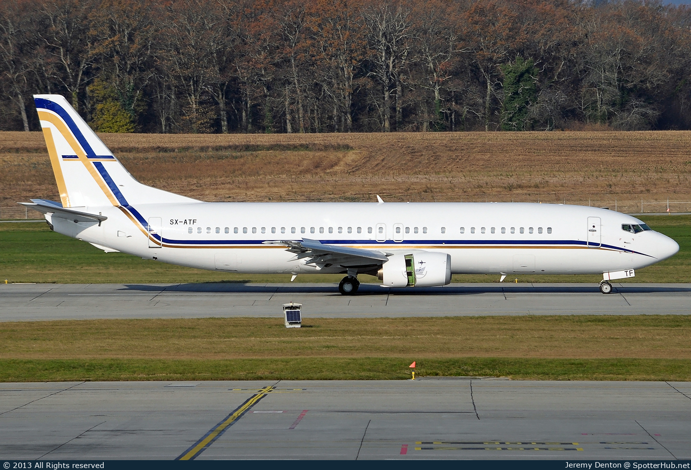 Photo of SX-ATF - Boeing 737-406 operated by GainJet Aviation