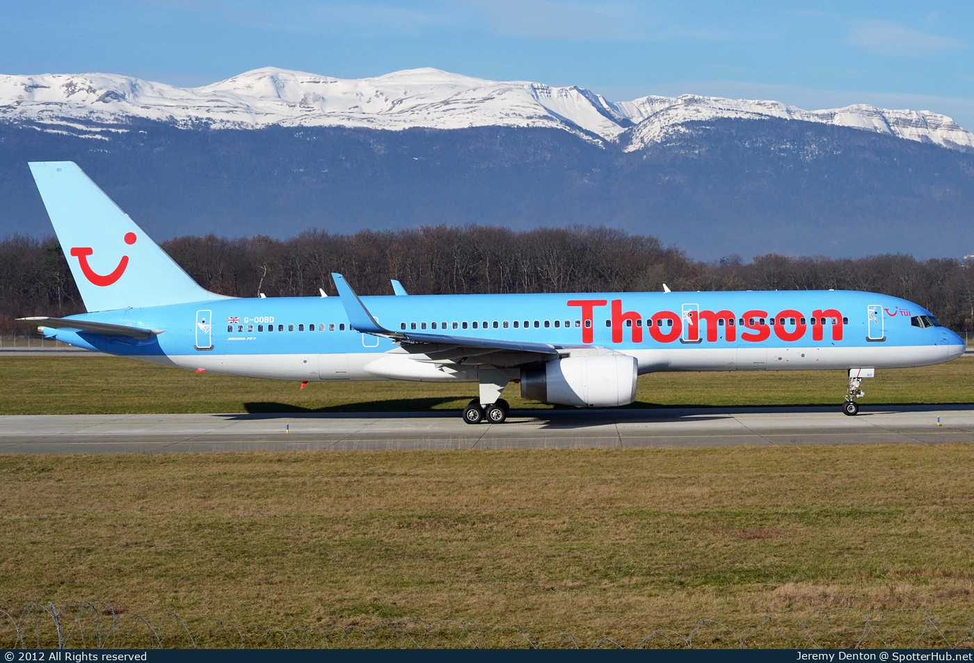 Photo of G-OOBD - Boeing 757-28A operated by Thomson Airways