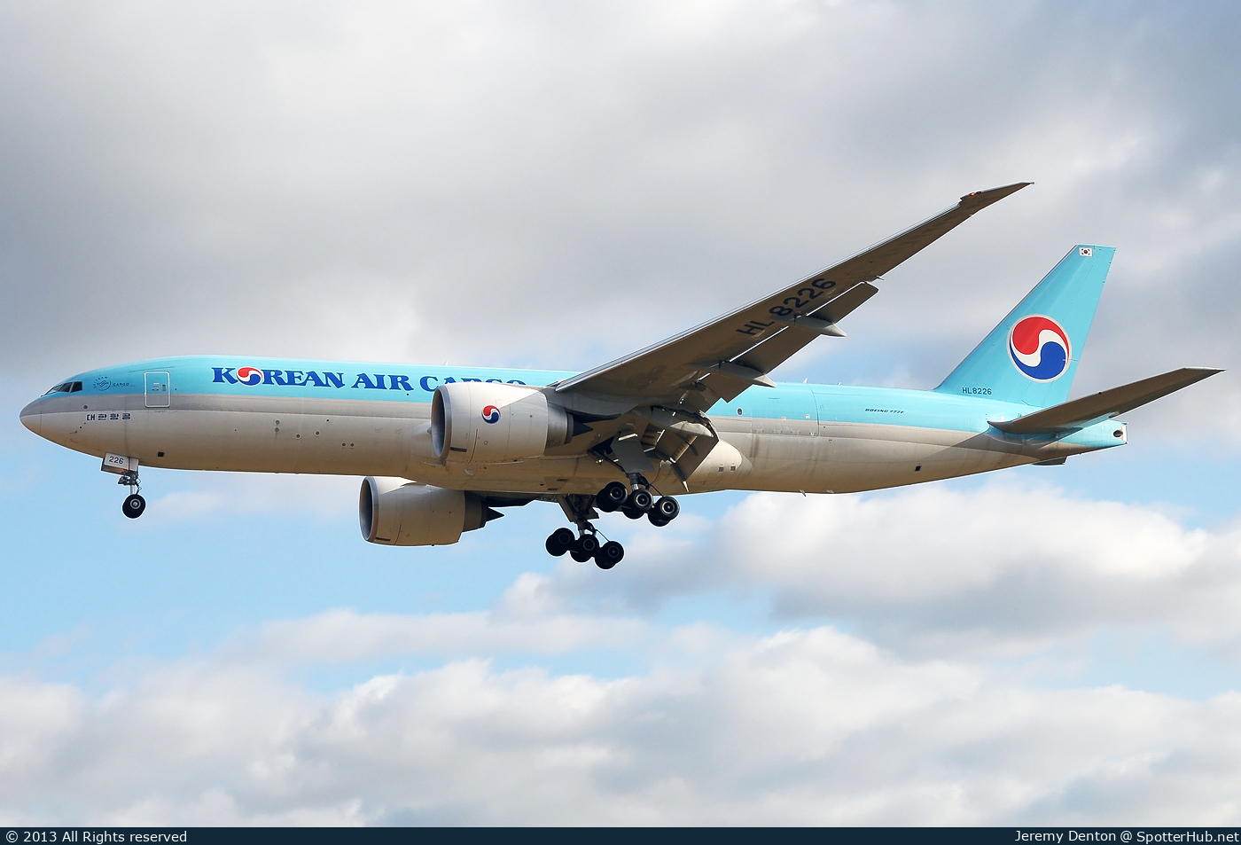 Photo of HL8226 - Boeing 777-FB5 operated by Korean Air Cargo