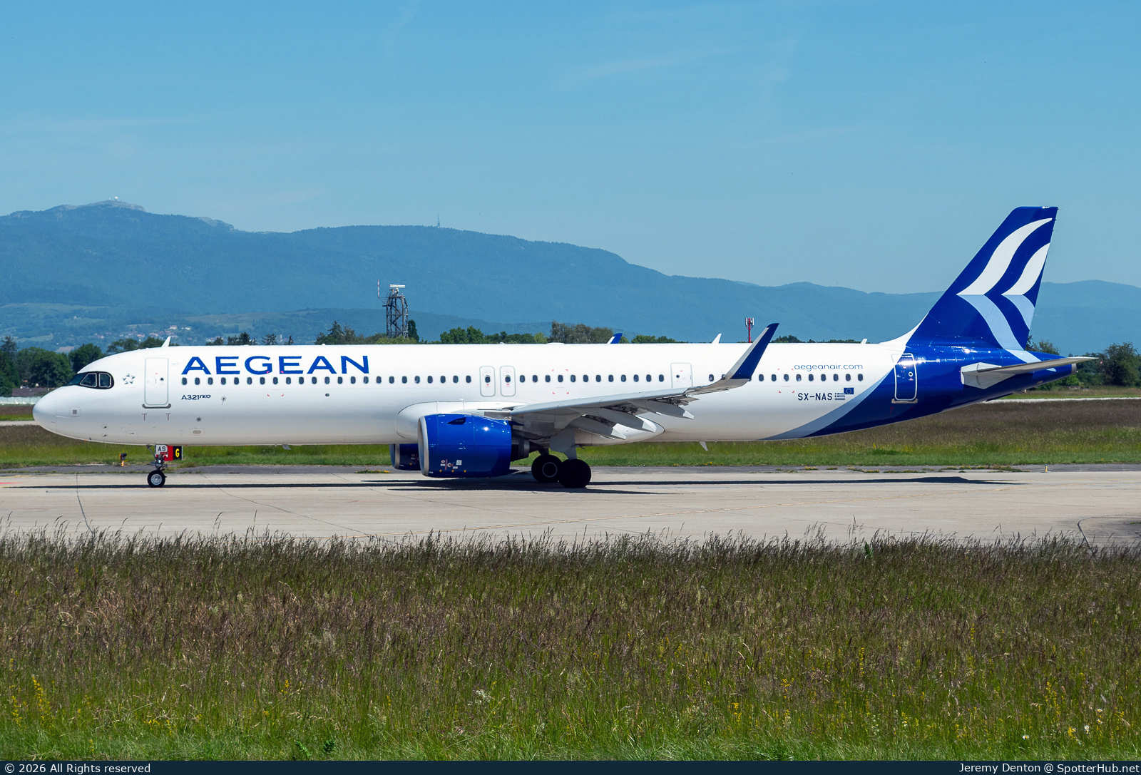 Photo of SX-NAS - Airbus A321-271NX operated by Aegean Airlines