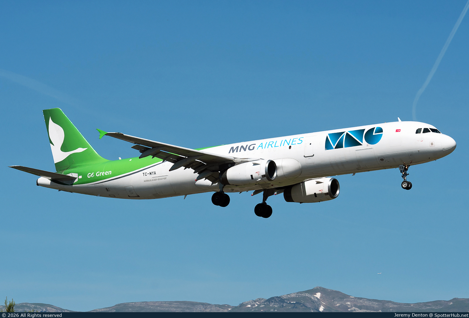 Photo of TC-MYA - Airbus A321-231(P2F) operated by MNG Airlines