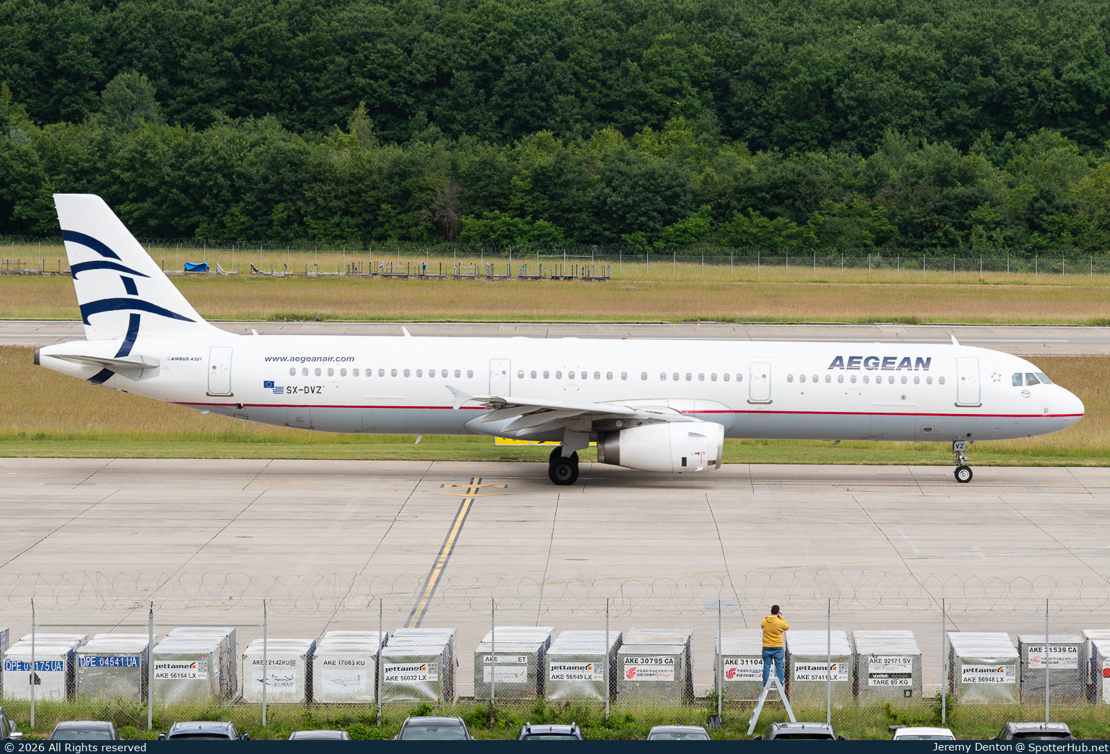 Photo of SX-DVZ - Airbus A321-231 operated by Aegean Airlines