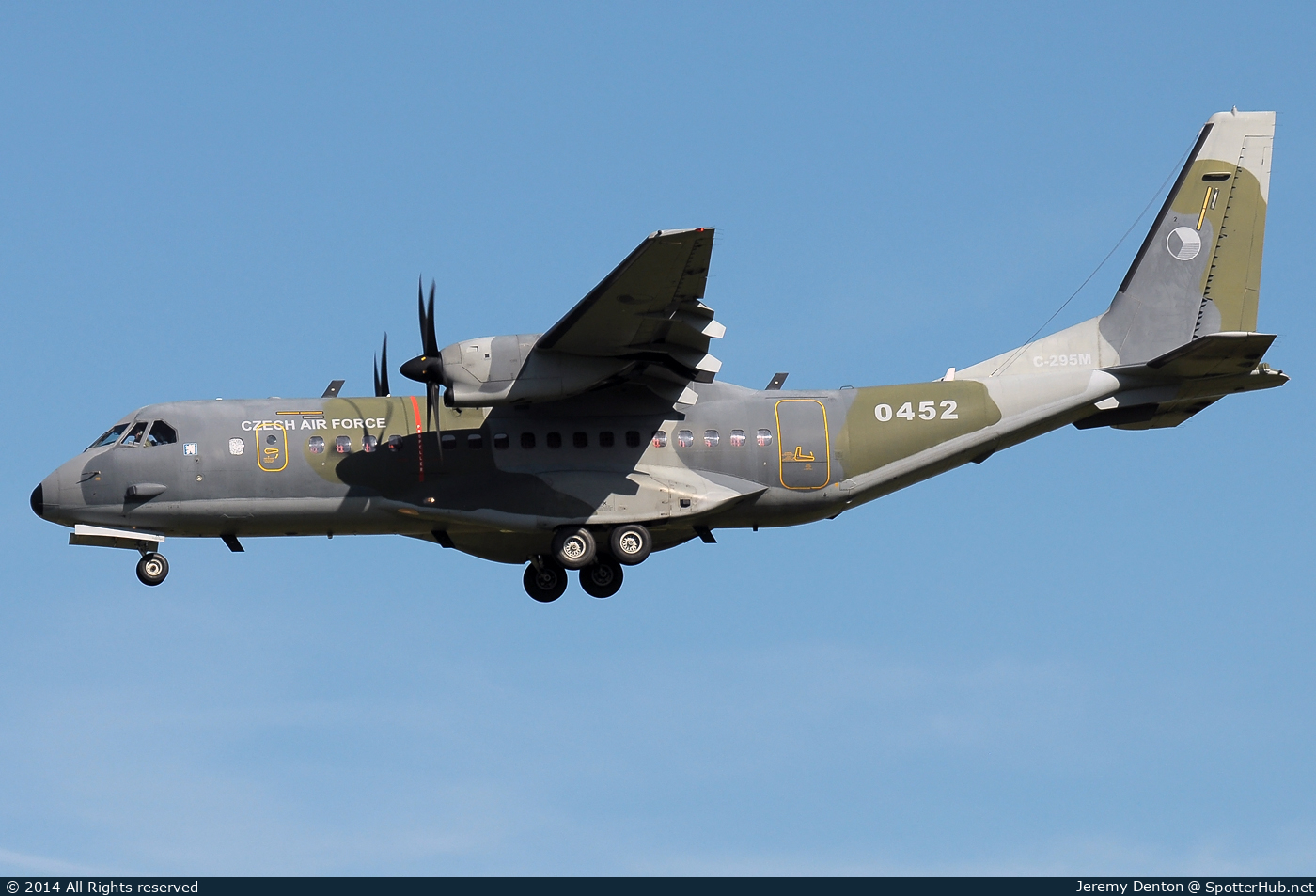 Photo of 0452 - CASA C-295M operated by Czech Air Force