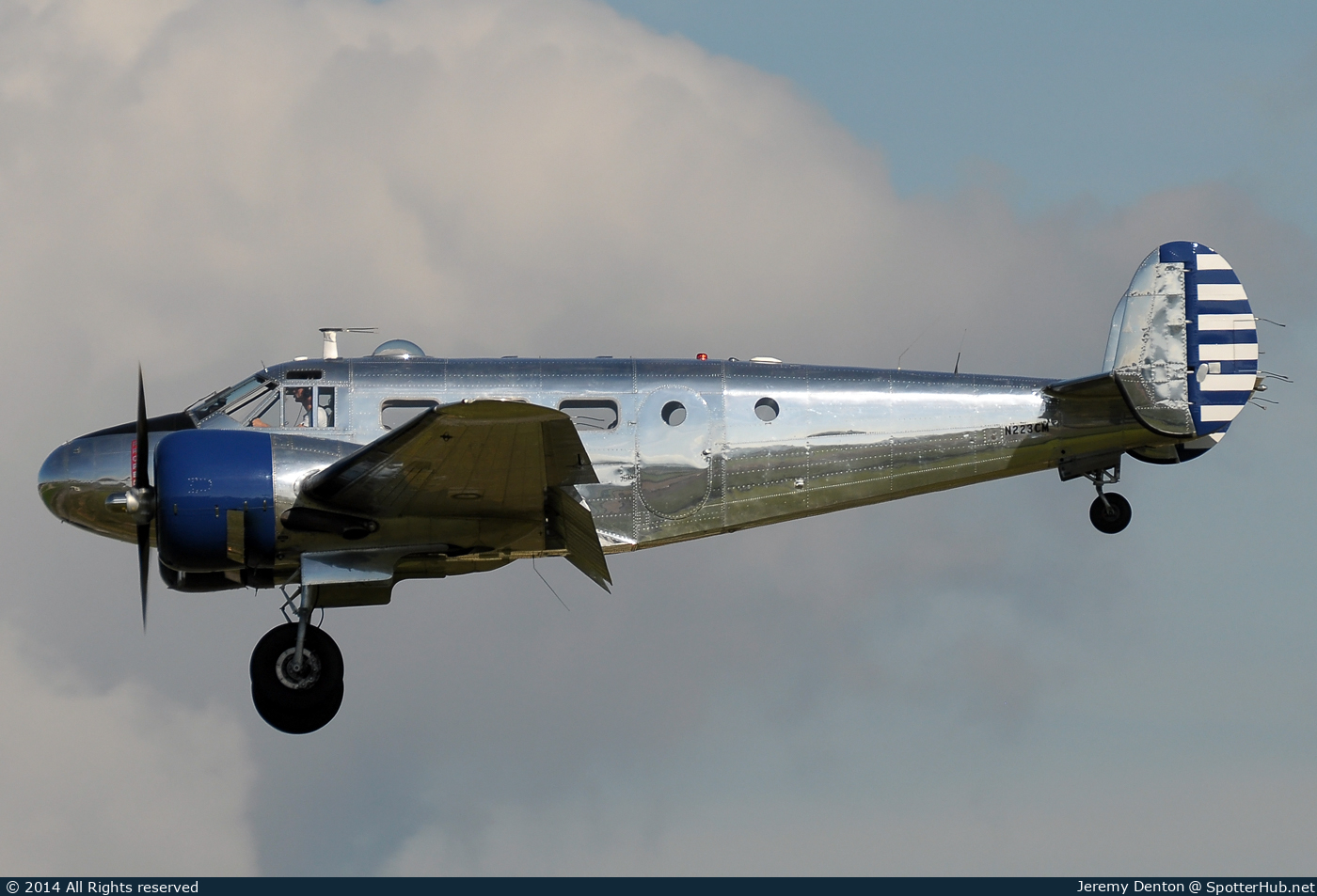 Photo of N223CM - Beechcraft D18S operated by Private