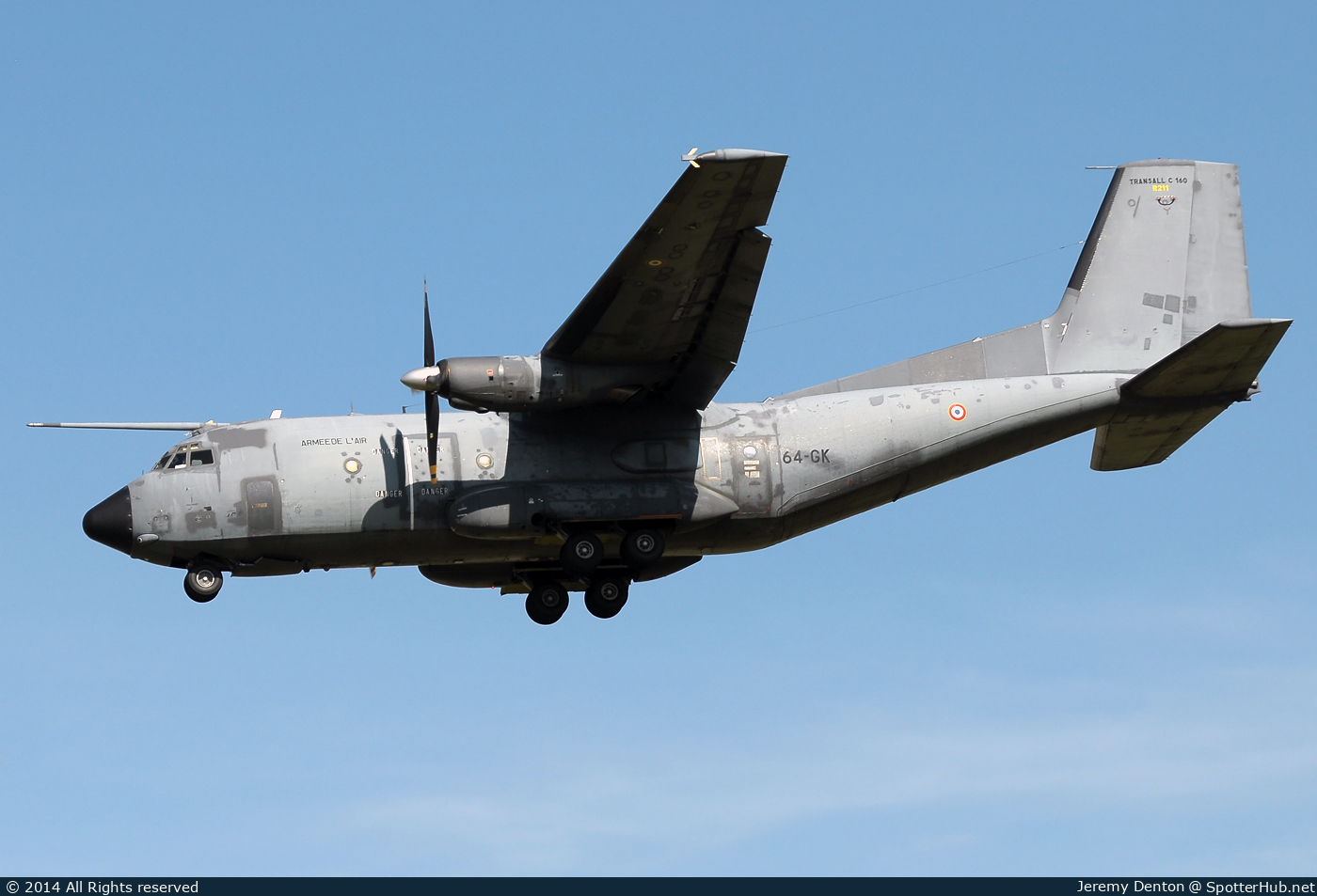 Photo of R211 - Transall C-160R operated by French Air Force