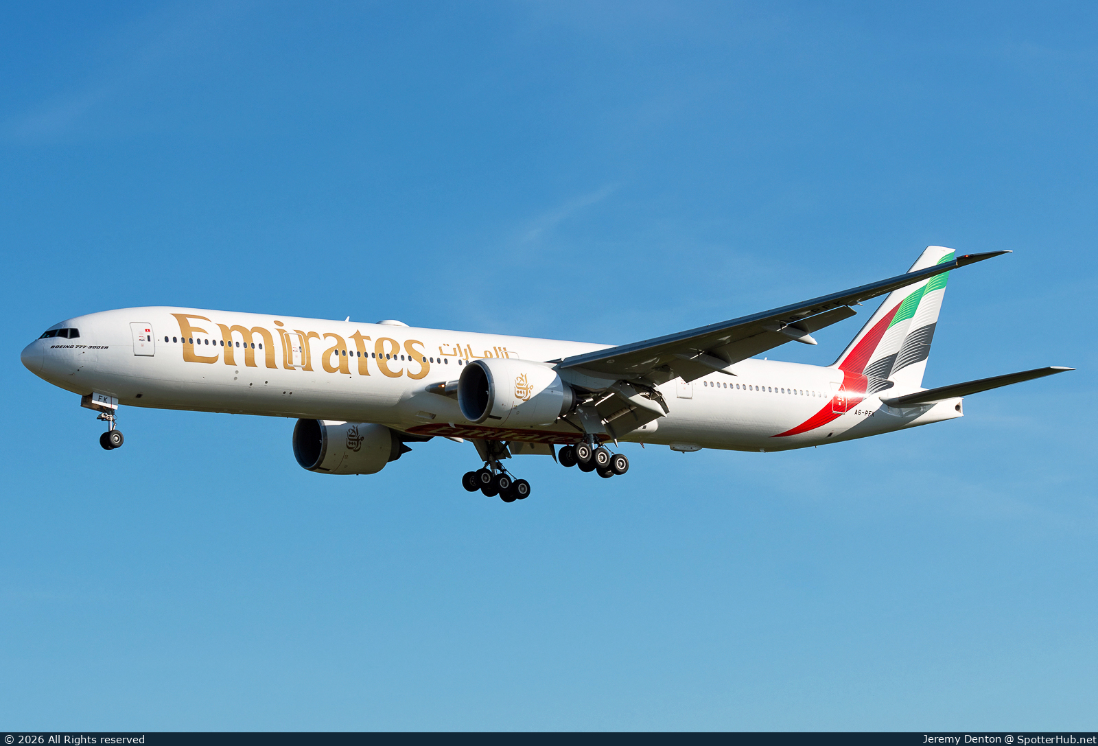 Photo of A6-PFK - Boeing 777-3F6(ER) operated by United Arab Emirates Presidential Flight