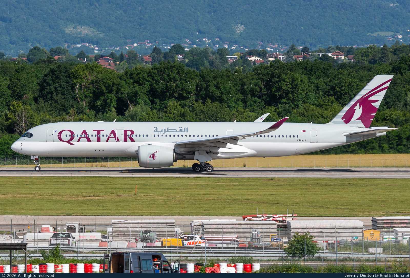 Photo of A7-ALV - Airbus A350-941 operated by Qatar Airways