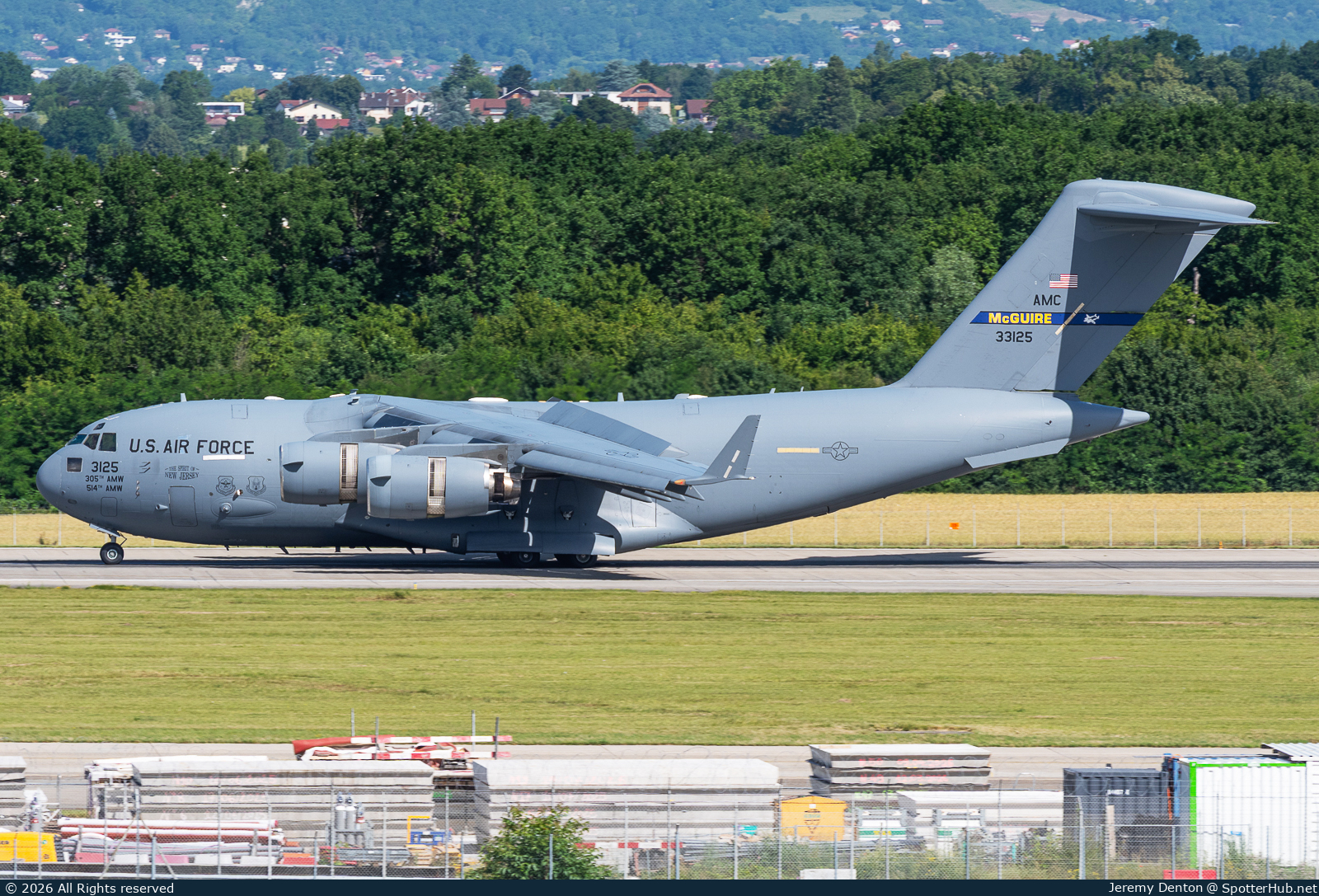 Photo of 03-3125 - Boeing C-17A Globemaster III operated by US Air Force