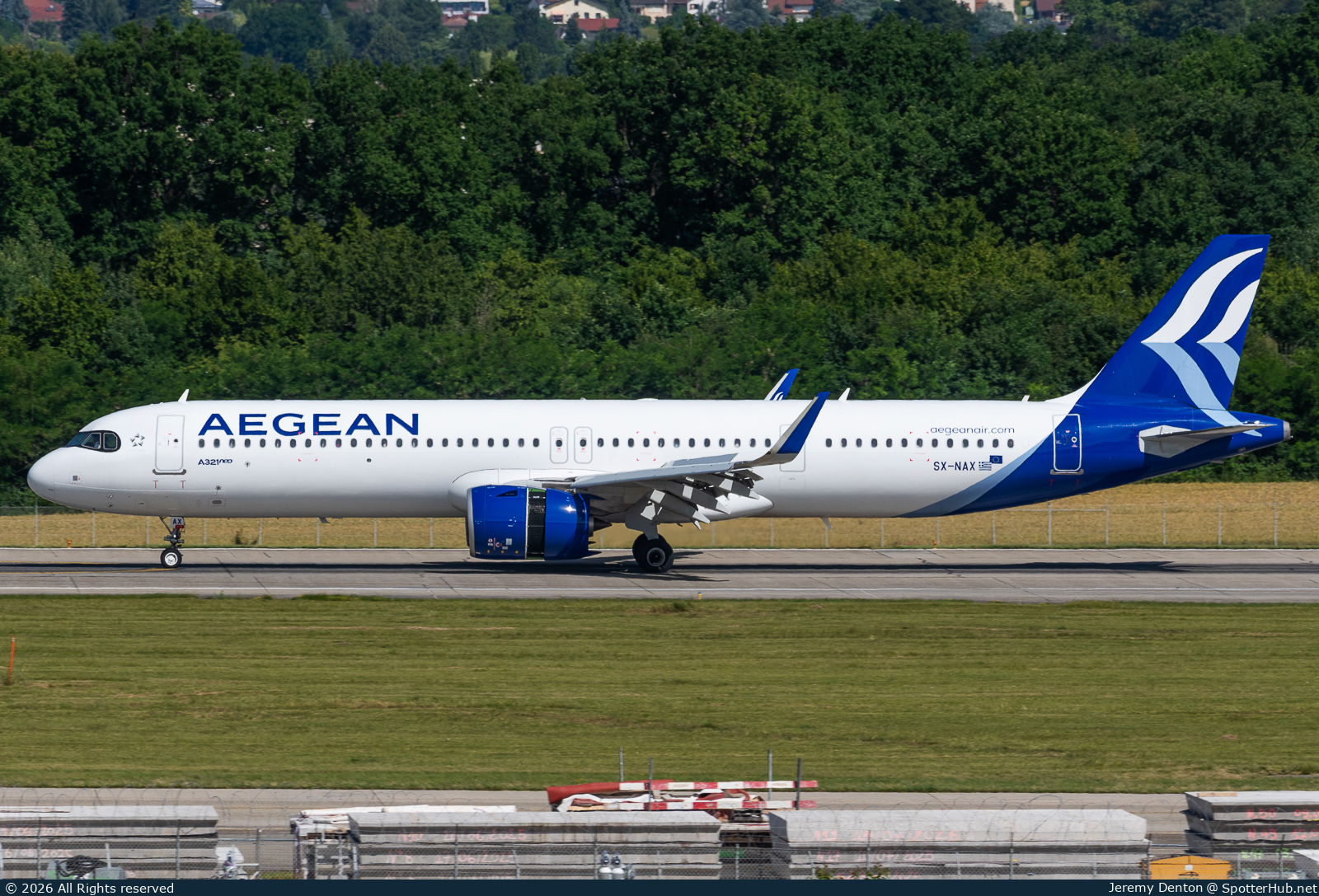 Photo of SX-NAX - Airbus A321-271NX operated by Aegean Airlines