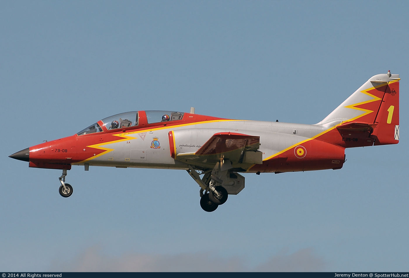 Photo of E.25-08 - CASA C-101EB Aviojet operated by Spanish Air Force