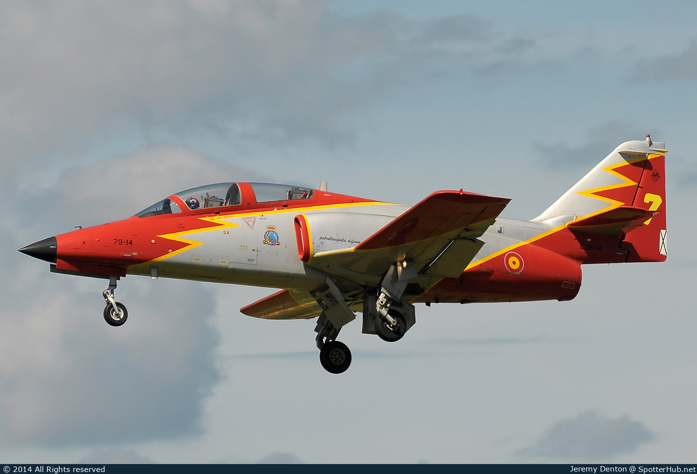 Photo of E.25-14 - CASA C-101EB Aviojet operated by Spanish Air Force
