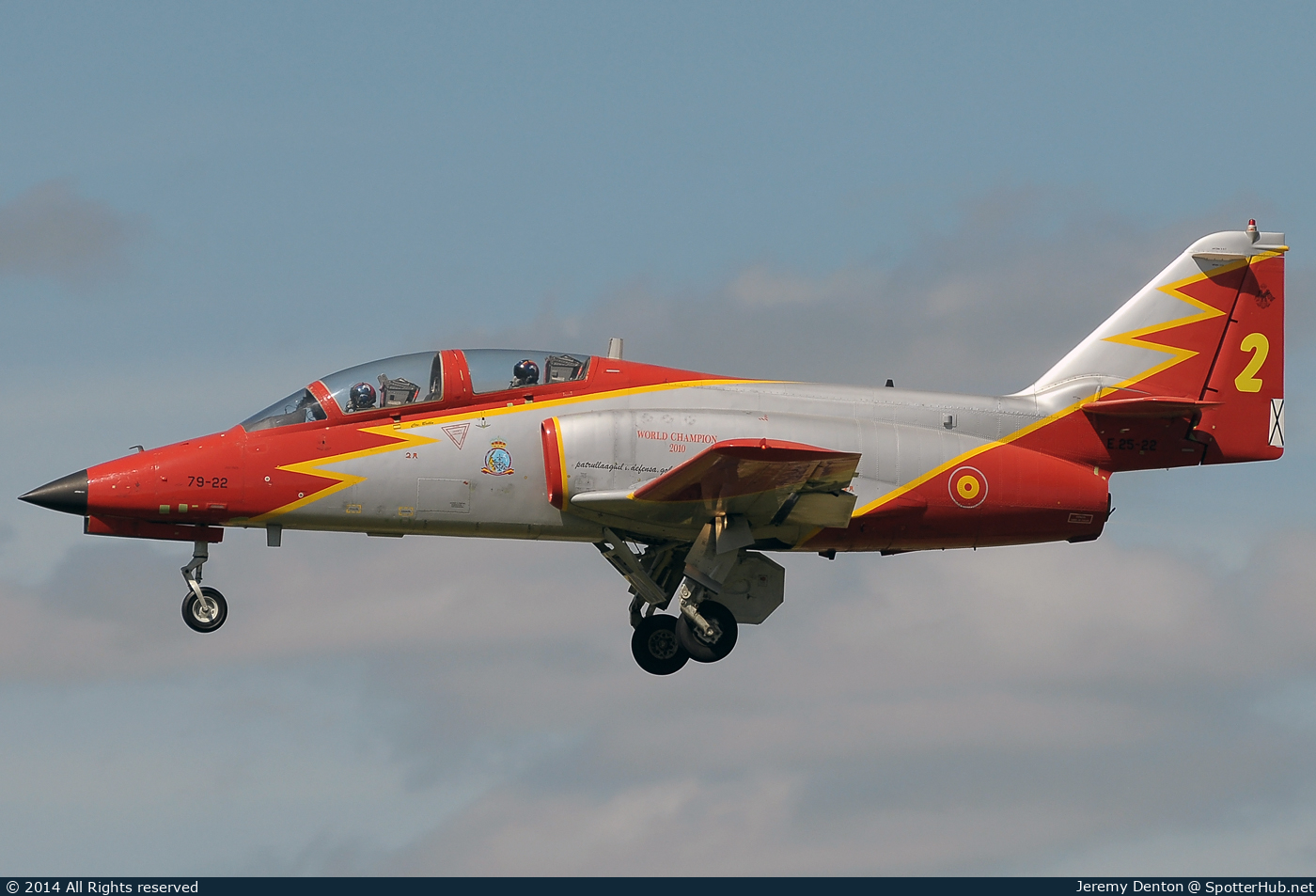 Photo of E.25-22 - CASA C-101EB Aviojet operated by Spanish Air Force