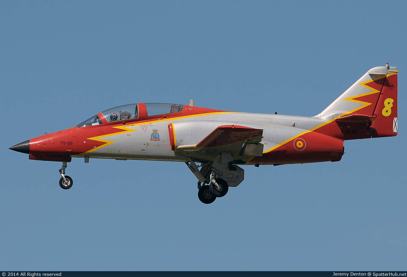 Photo of E.25-25 - CASA C-101EB Aviojet operated by Spanish Air Force