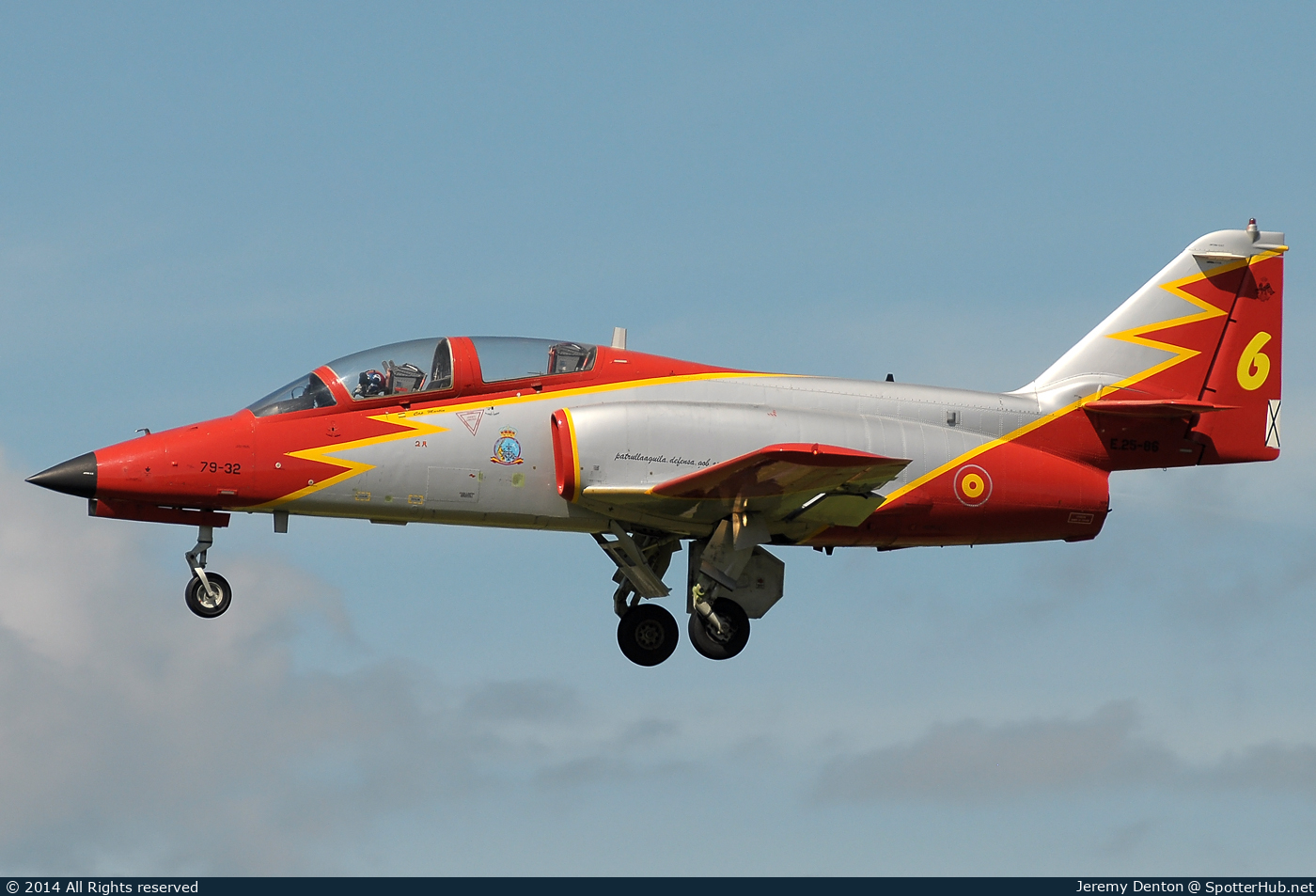 Photo of E.25-86 - CASA C-101EB Aviojet operated by Spanish Air Force