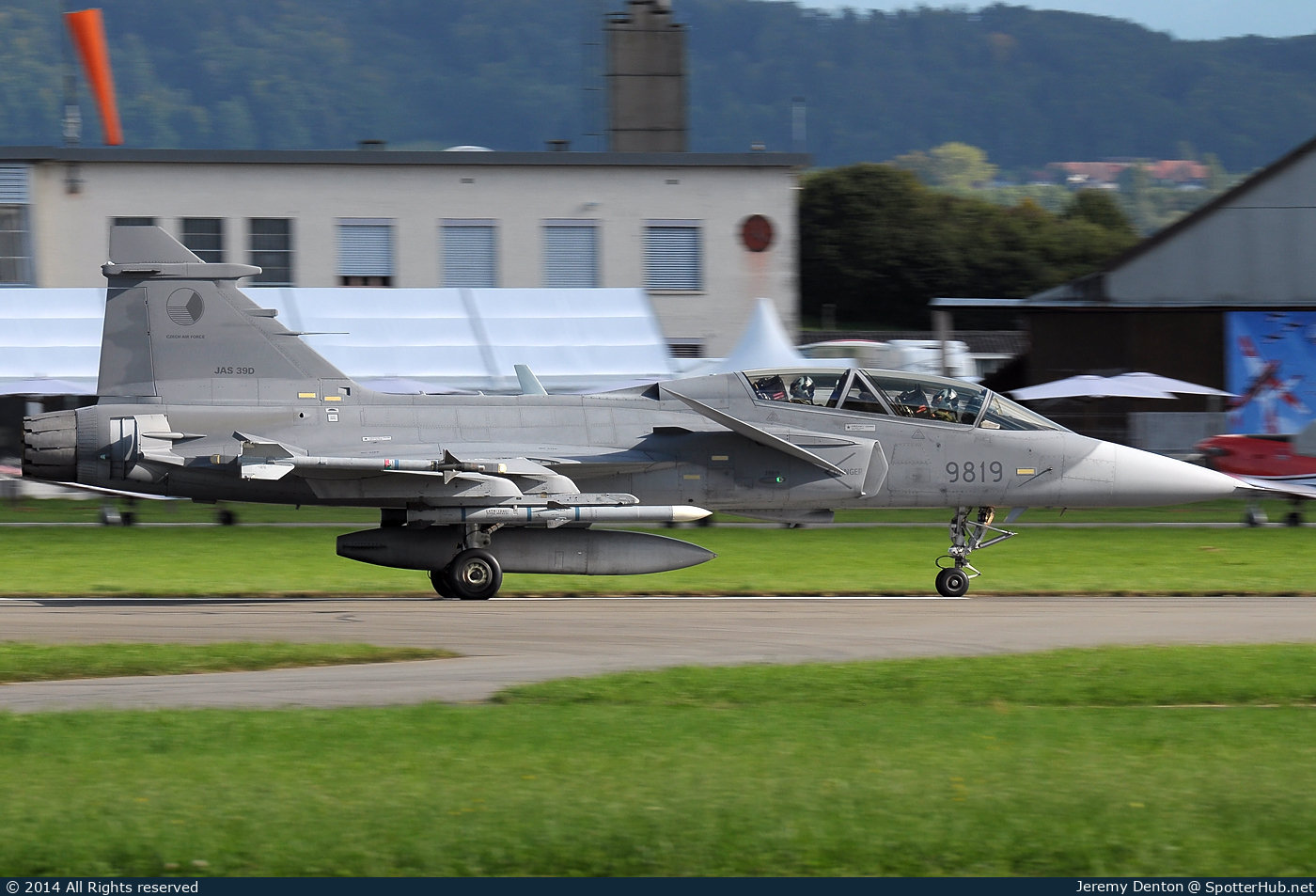 Photo of 9819 - Saab JAS 39D Gripen operated by Czech Air Force