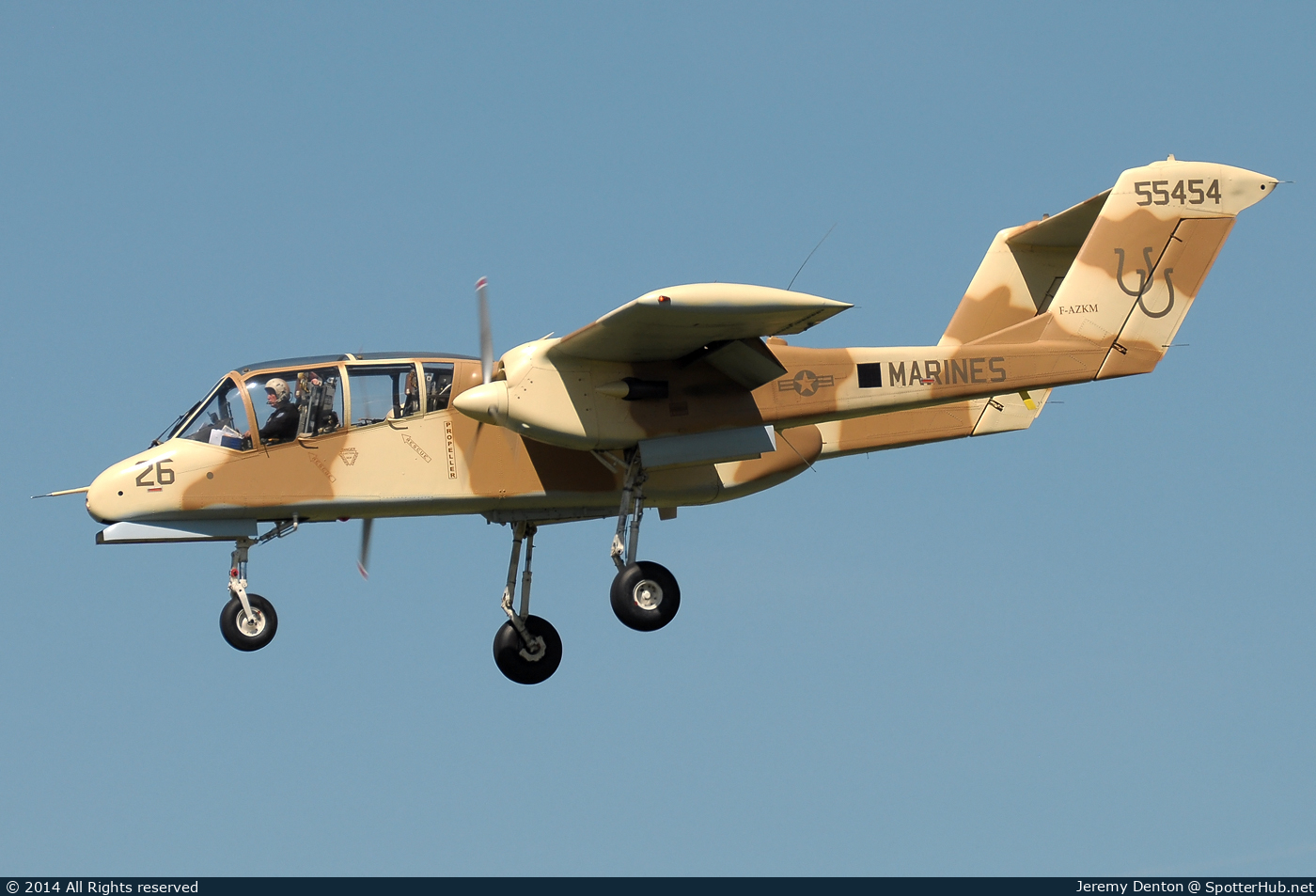 Photo of F-AZKM - North American OV-10B Bronco operated by Private