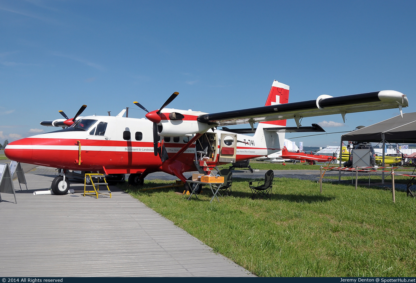 Photo of T-741 - De Havilland Canada DHC-6-300 Twin Otter operated by Swiss Federal Office of Topography