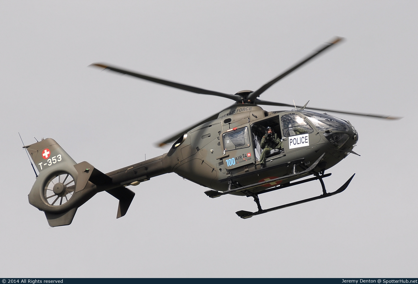 Photo of T-353 - Eurocopter EC635 P2+ operated by Swiss Air Force