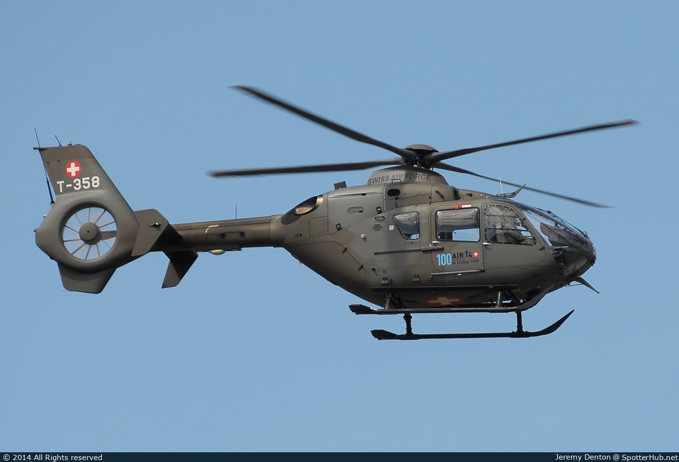 Photo of T-358 - Eurocopter EC635 P2+ operated by Swiss Air Force