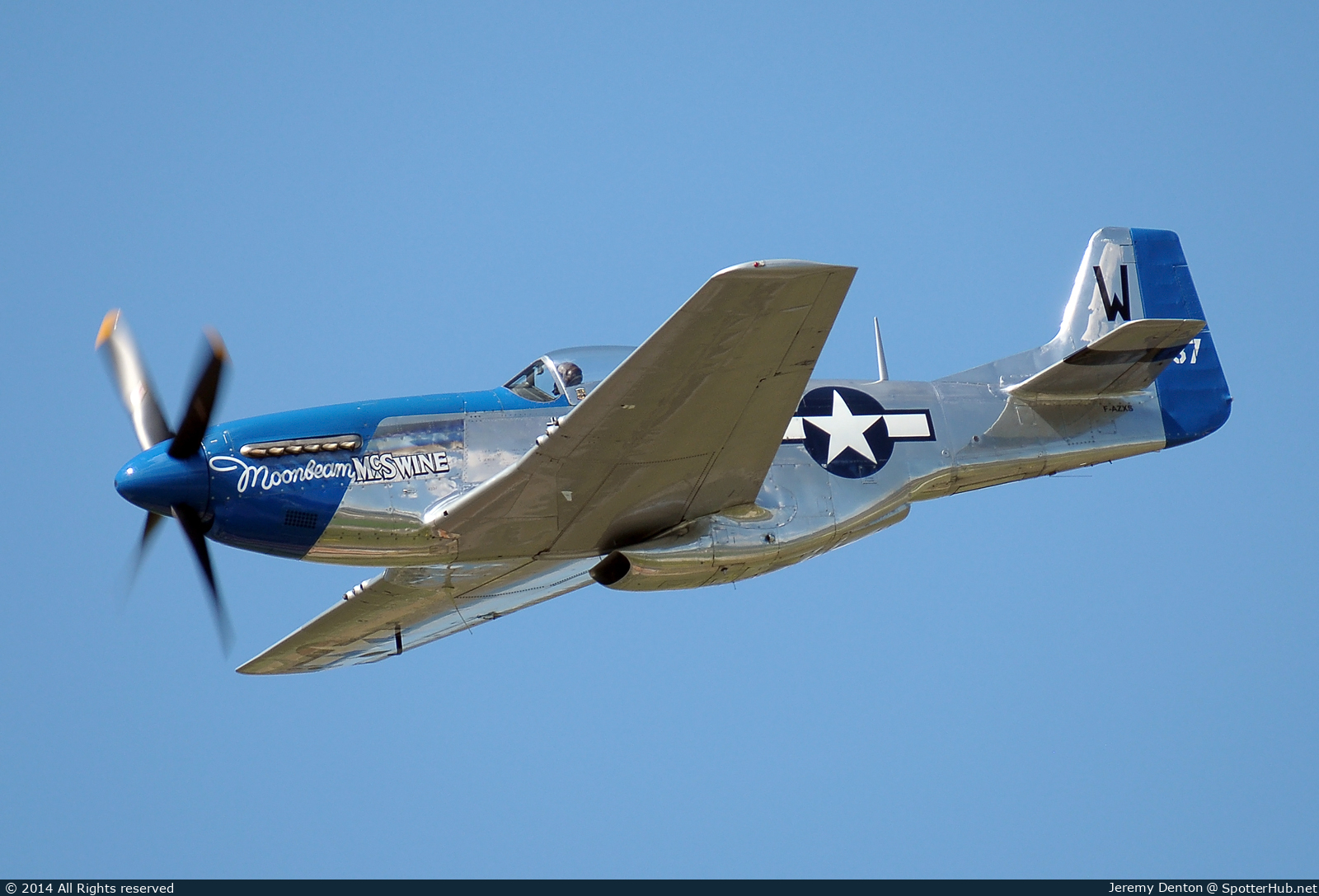 Photo of F-AZXS - North American P-51D Mustang operated by Private