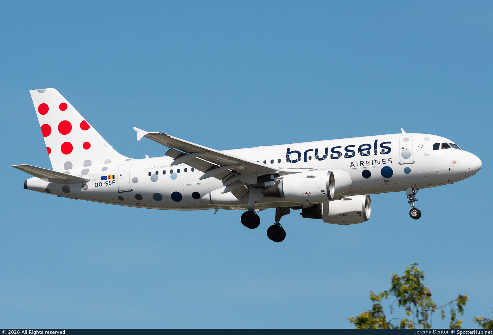 Photo of OO-SSF - Airbus A319-111 operated by Brussels Airlines