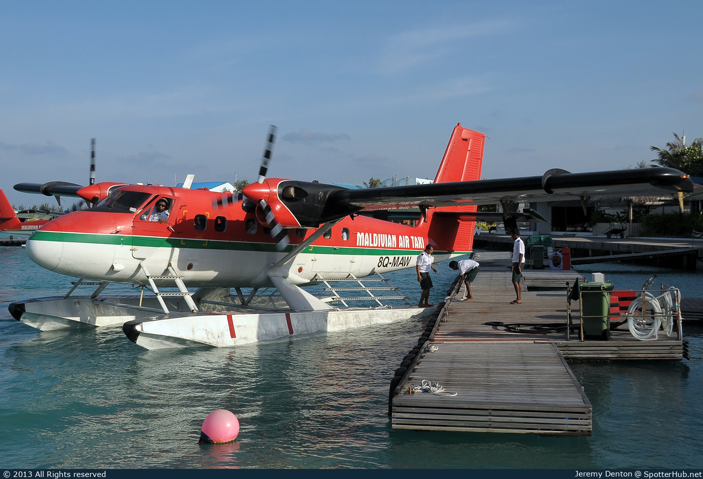 Photo of 8Q-MAW - De Havilland Canada DHC-6-300 Twin Otter operated by Maldivian Air Taxi