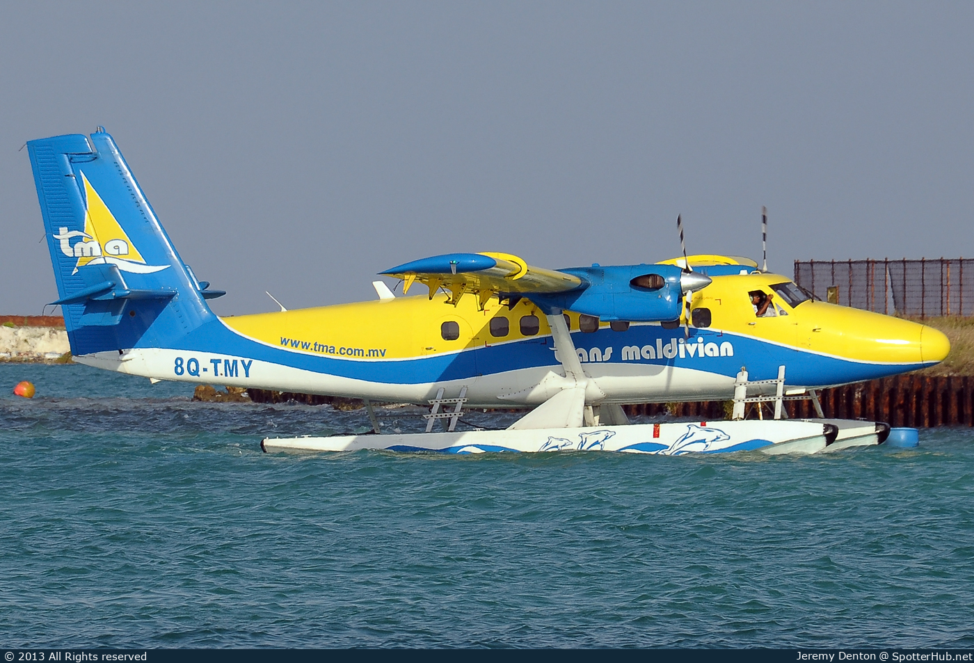 Photo of 8Q-TMY - Viking DHC-6-400 Twin Otter operated by Trans Maldivian Airways