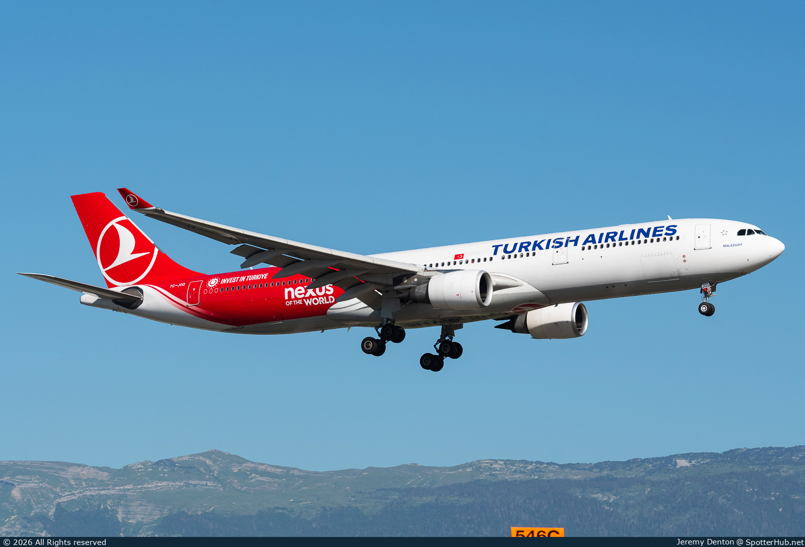 Photo of TC-JOD - Airbus A330-303 operated by Turkish Airlines