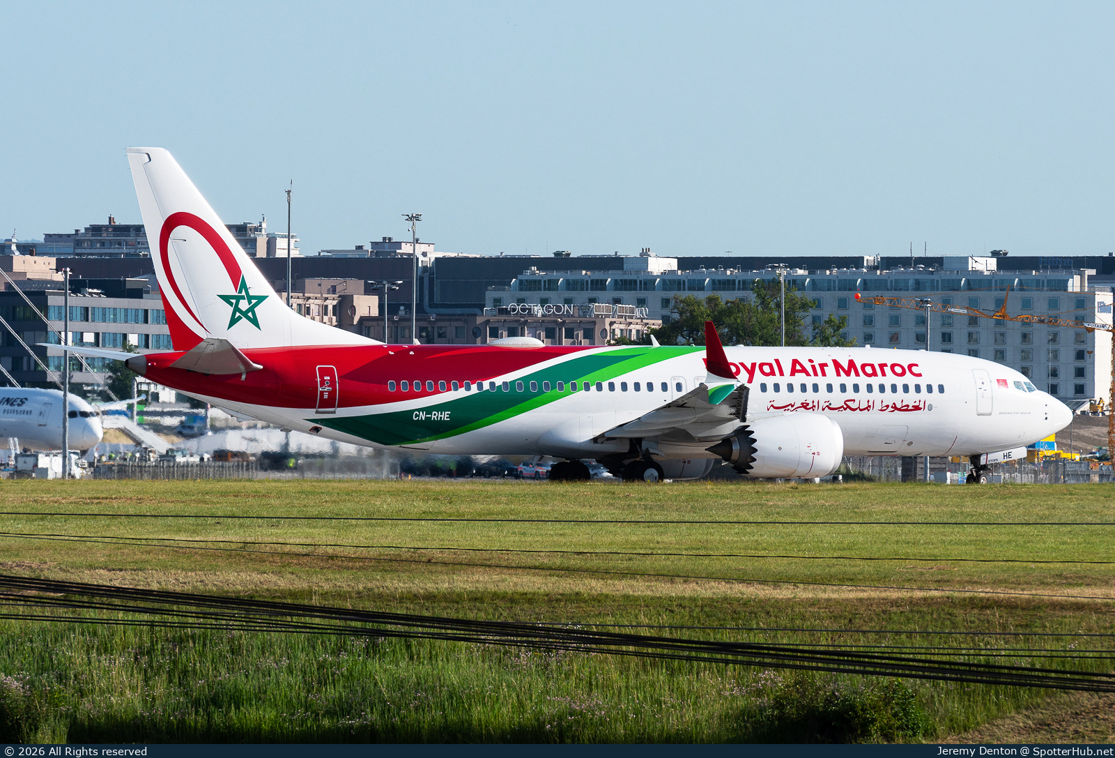 Photo of CN-RHE - Boeing 737 MAX 8 operated by Royal Air Maroc