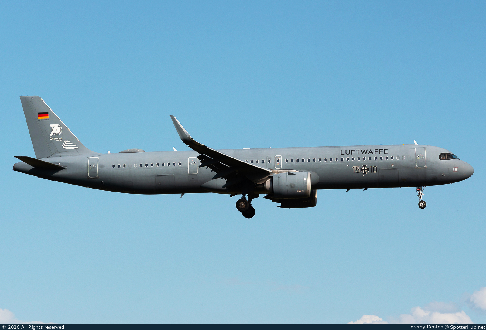 Photo of 15+10 - Airbus A321-251NX operated by German Air Force