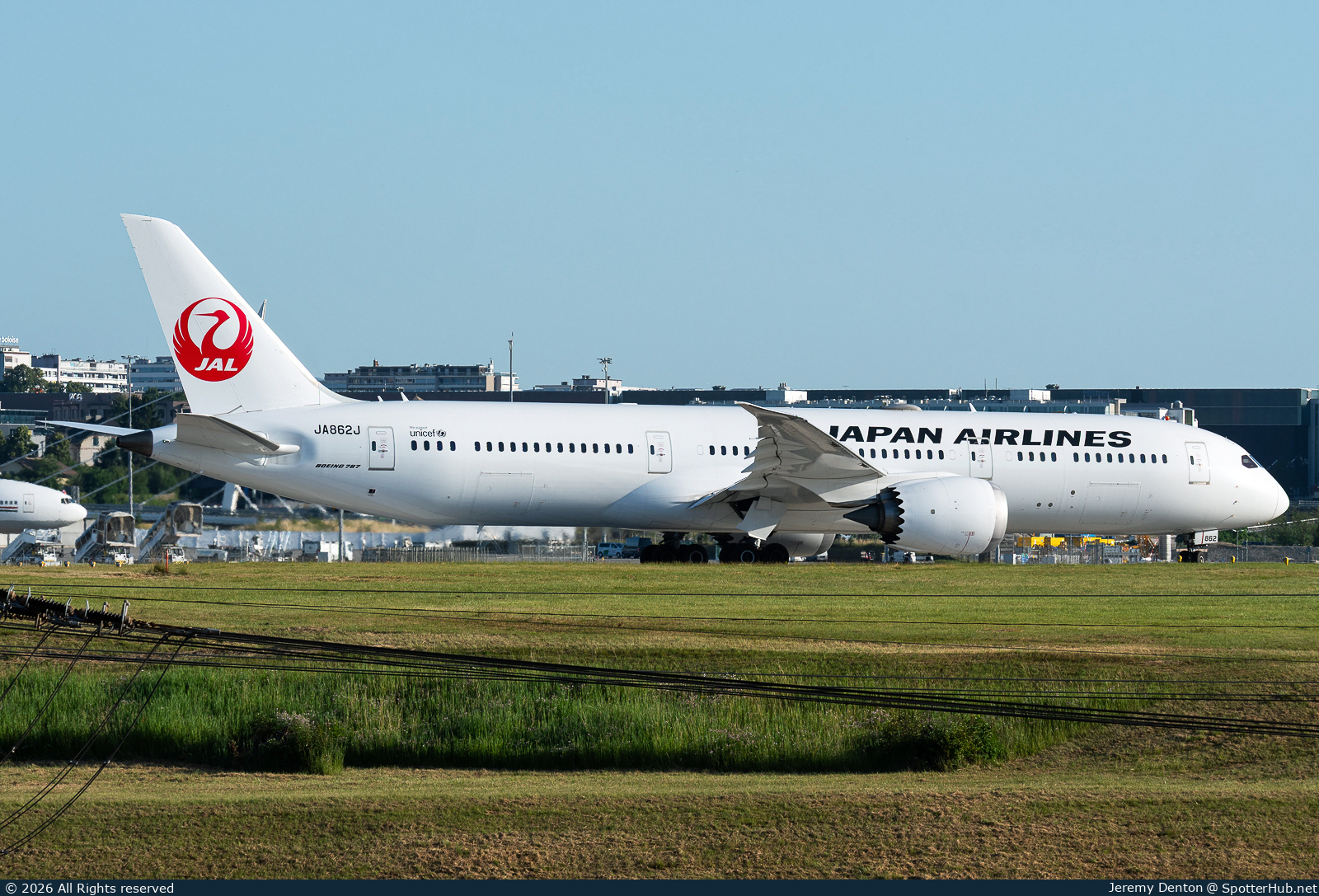 Photo of JA862J - Boeing 787-9 Dreamliner operated by Japan Airlines
