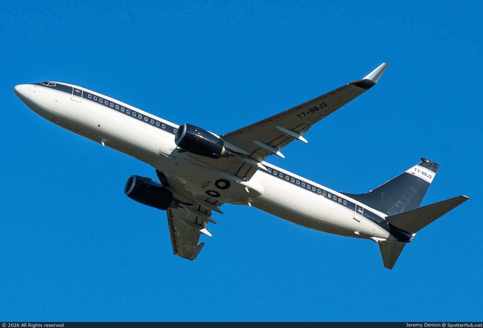Photo of T7-BBJ2 - Boeing 737-8DV(BBJ2) operated by ACASS San Marino