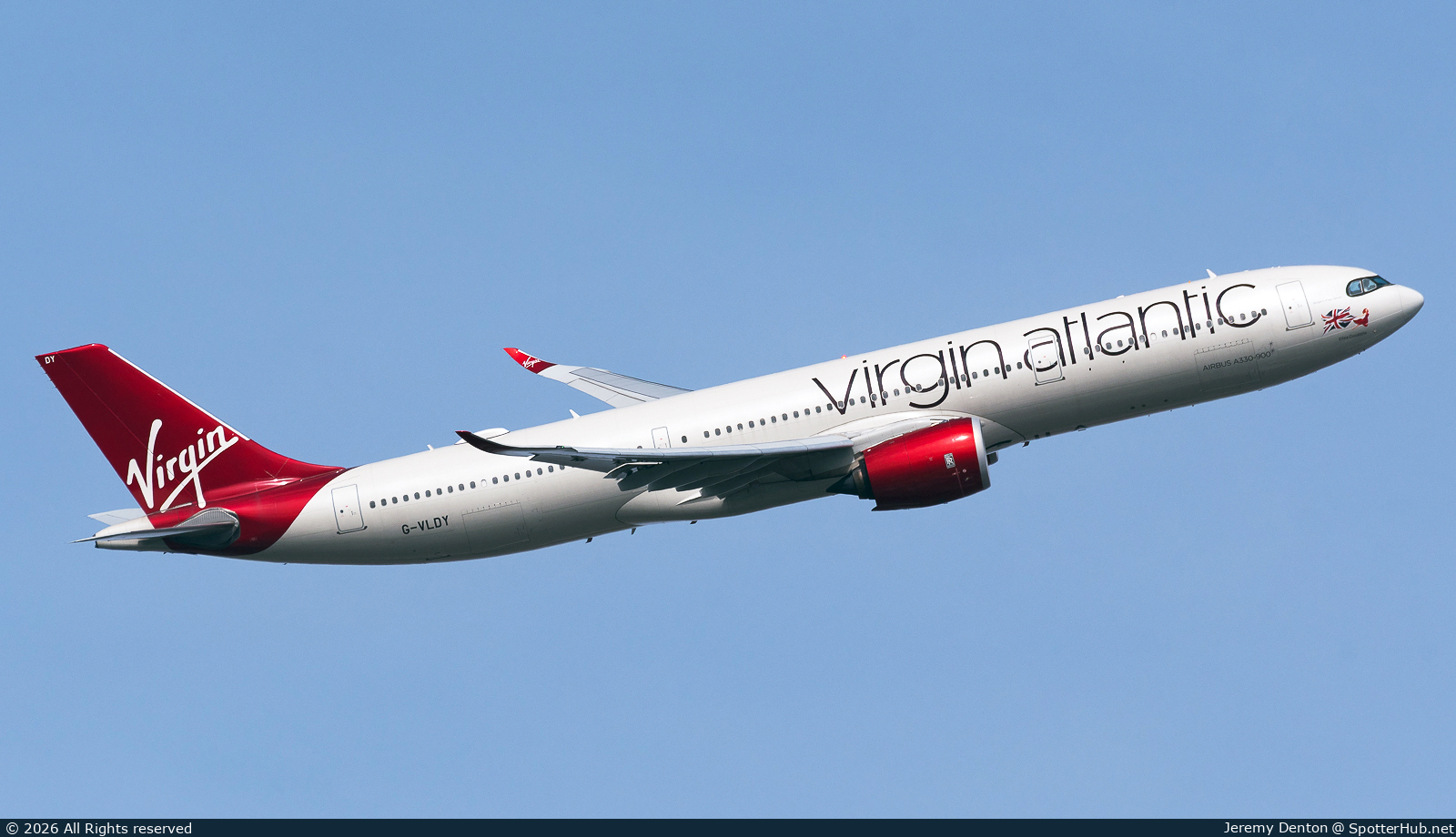 Photo of G-VLDY - Airbus A330-941 operated by Virgin Atlantic Airways