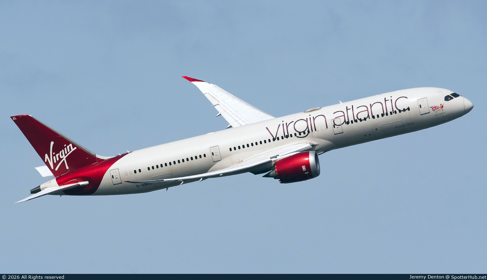 Photo of G-VBEL - Boeing 787-9 Dreamliner operated by Virgin Atlantic Airways