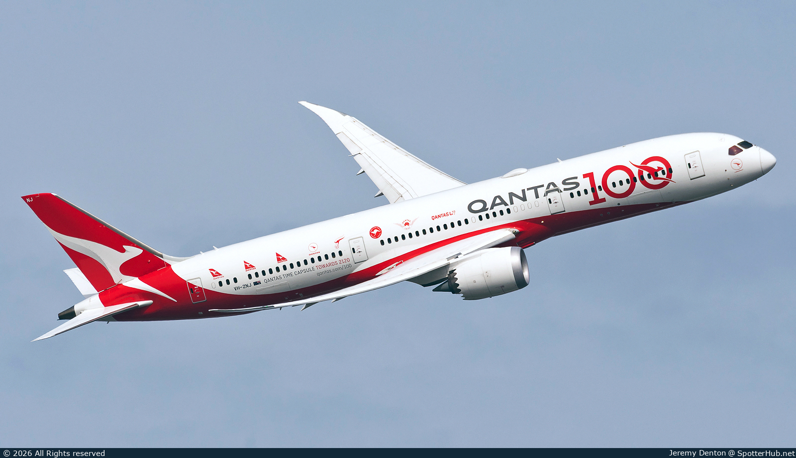 Photo of VH-ZNJ - Boeing 787-9 Dreamliner operated by Qantas