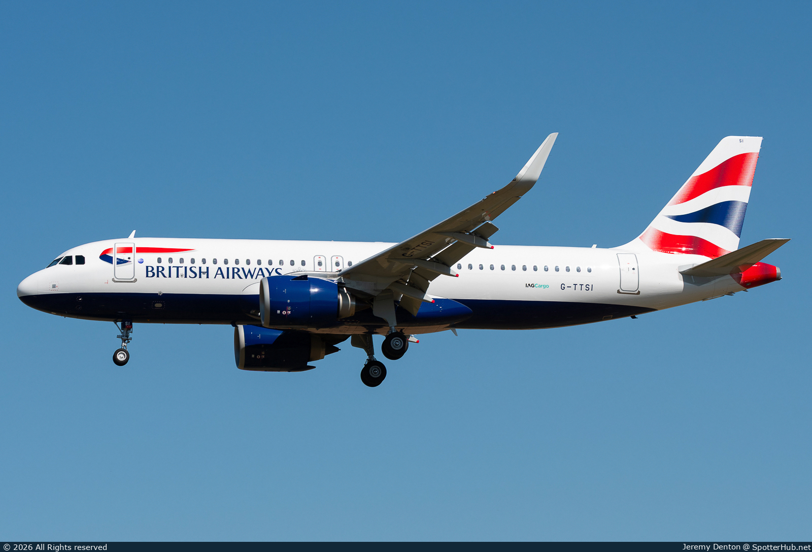 Photo of G-TTSI - Airbus A320-251N operated by British Airways