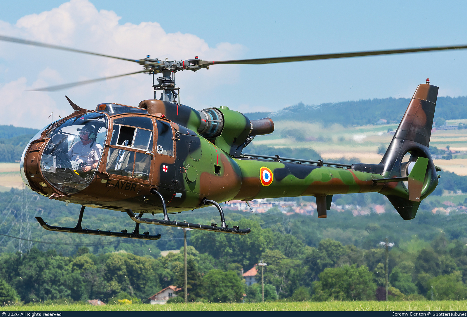 Photo of F-AYBR - Aérospatiale SA341F2 Gazelle operated by Private