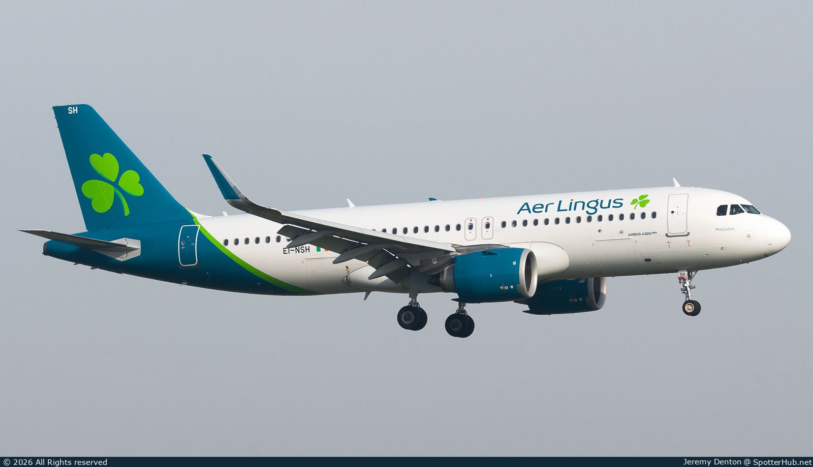 Photo of EI-NSH - Airbus A320-251N operated by Aer Lingus