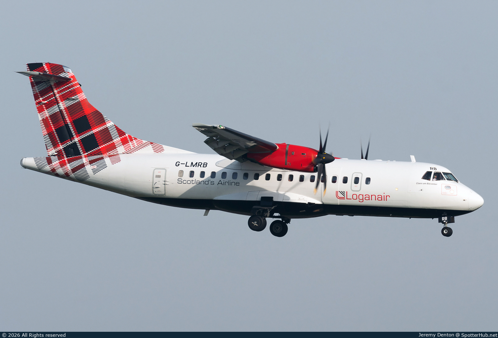 Photo of G-LMRB - ATR 42-500 operated by Loganair
